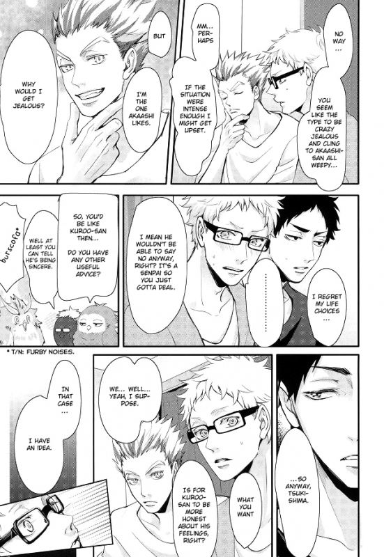 (RTS!!3) [Kuroquis!! (Kuro)] Hito wa Sore o Shitto to Yobu  That's called jealousy (Haikyuu!!) [_09