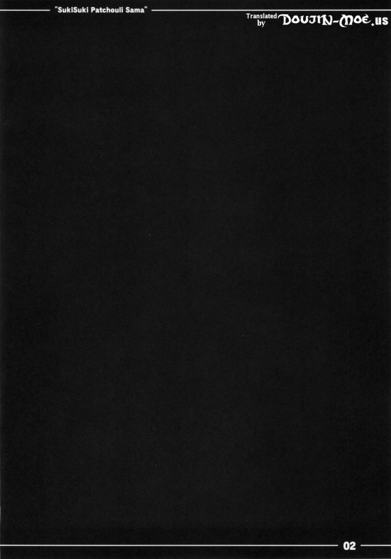 (Reitaisai 10) [Itou Life] Suki Suki! Patchouli-sama  I Really Like You! Pat_01