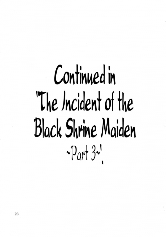 (Reitaisai 10) [JUNK × JUNK (kojou)] Kuro Miko no Hen ~Sono_22