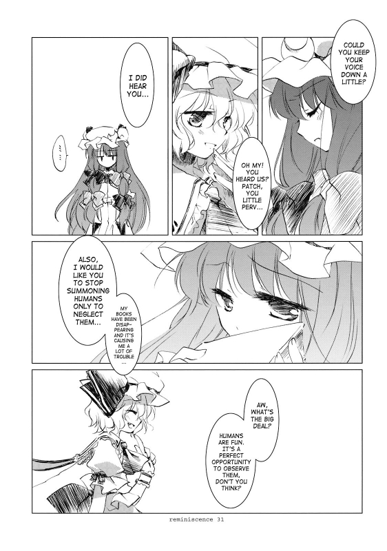 (Reitaisai 6) [FRAC (Mitsuki)] Reminiscence (Touhou Project) [English]_28