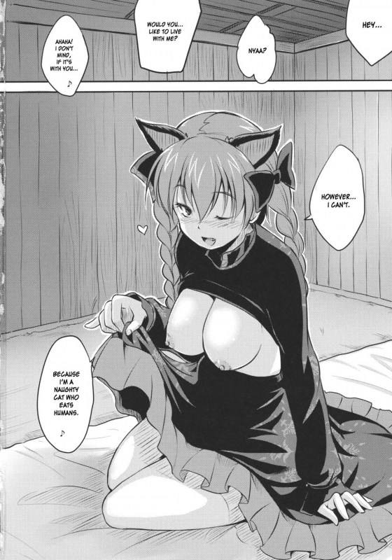 (Reitaisai 8) [Avion Village F (Fechi)] Neko no Kimochi. (Touhou Project) [English] [desudesu]_23