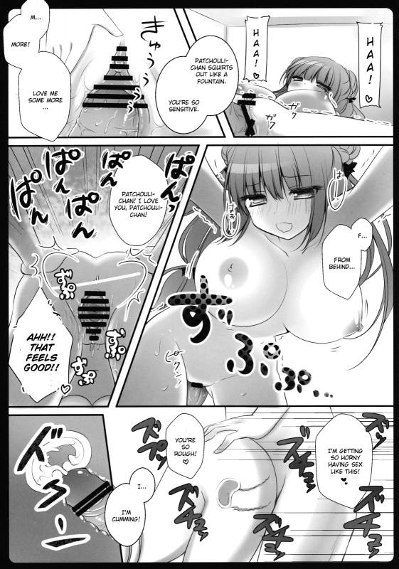 (Reitaisai 9) [Kinokonomi (kino)] Boku no Kanojo wa Patchouli-chan (Touhou Project) [English]_14