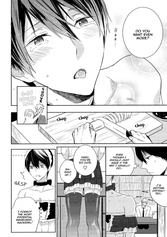(Renai Endorphin 3) [Sneeeze (Kubu)] Kocchi Muite Maid-san  Over Here, Maid-san (Free!) [English_06