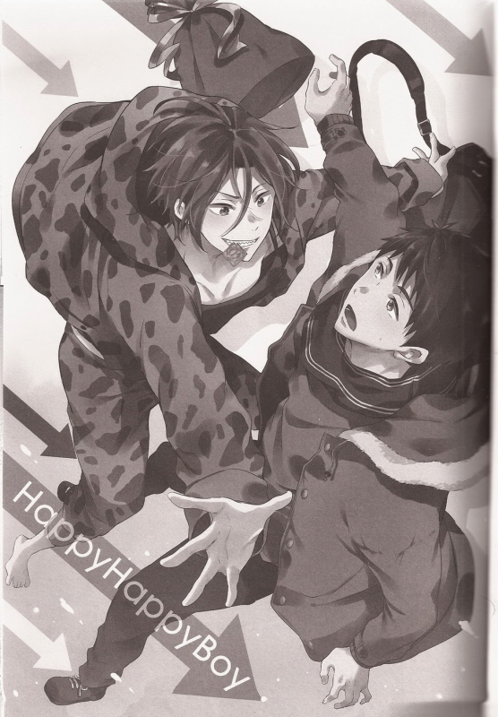 (Renai Jaws 4) [American ☆ Rock (Kotarou)] Happy Happy Boy (Free!) [English]_01