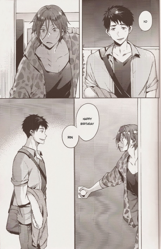 (Renai Jaws 4) [American ☆ Rock (Kotarou)] Happy Happy Boy (Free!) [English]_03