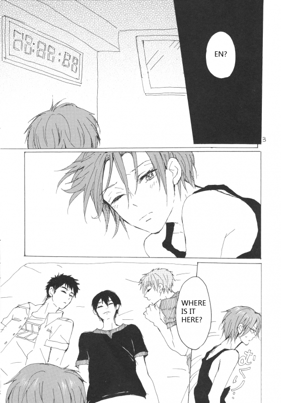 (Renai Jaws 5) [sashilot (Tenjou Shio)] Yon-P! (Free!) [English] [rinrinlove]_01