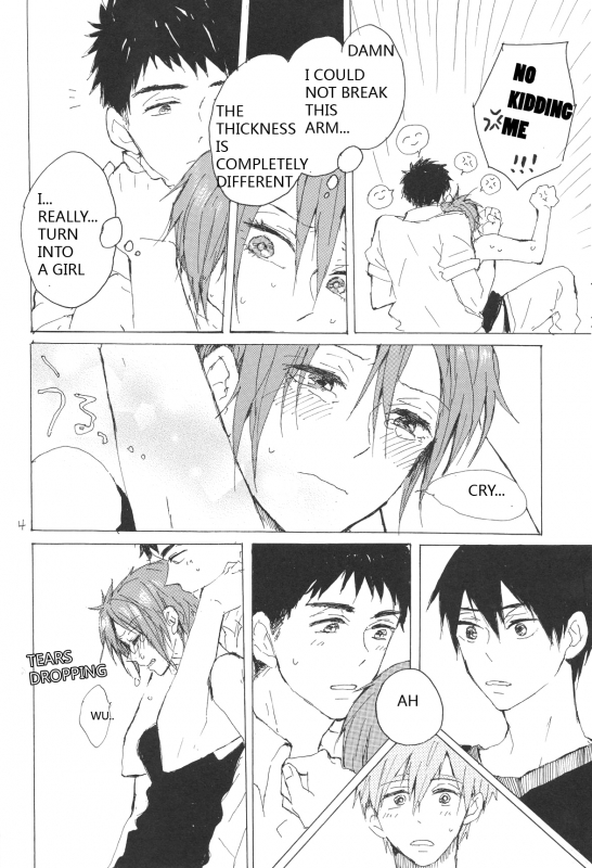 (Renai Jaws 5) [sashilot (Tenjou Shio)] Yon-P! (Free!) [English] [rinrinlove]_12