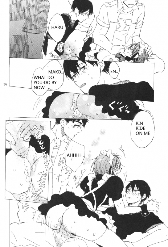 (Renai Jaws 5) [sashilot (Tenjou Shio)] Yon-P! (Free!) [English] [rinrinlove]_22