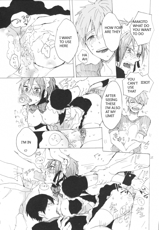 (Renai Jaws 5) [sashilot (Tenjou Shio)] Yon-P! (Free!) [English] [rinrinlove]_23