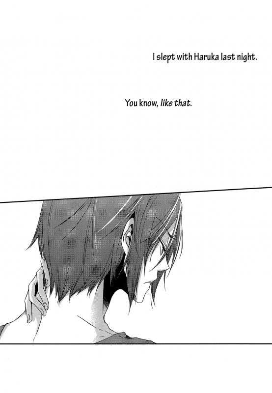 (Renai Jiyuugata! Natsu Honban) [OZ (Shinano)] Vidro No Asa  Glass Morning (Free!) [Englis_01