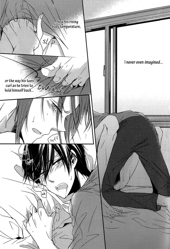 (Renai Jiyuugata! Natsu Honban) [OZ (Shinano)] Vidro No Asa  Glass Morning (Free!) [Englis_03