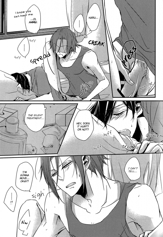 (Renai Jiyuugata! Natsu Honban) [OZ (Shinano)] Vidro No Asa  Glass Morning (Free!) [Englis_05