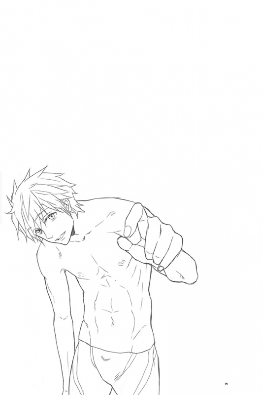 (Renai Jiyuugata! Natsu Honban) [mememery (hash)] Rainy Day (Free!) [English] [Rotten Scans + BangAqua]_01