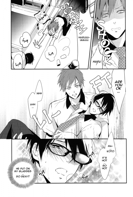 (Renai Jiyuugata! Osaka Taikai 2) [ABee (Hachi Fujiko)] Makoto no Megane wa Eroero Megane (Free!) [_05