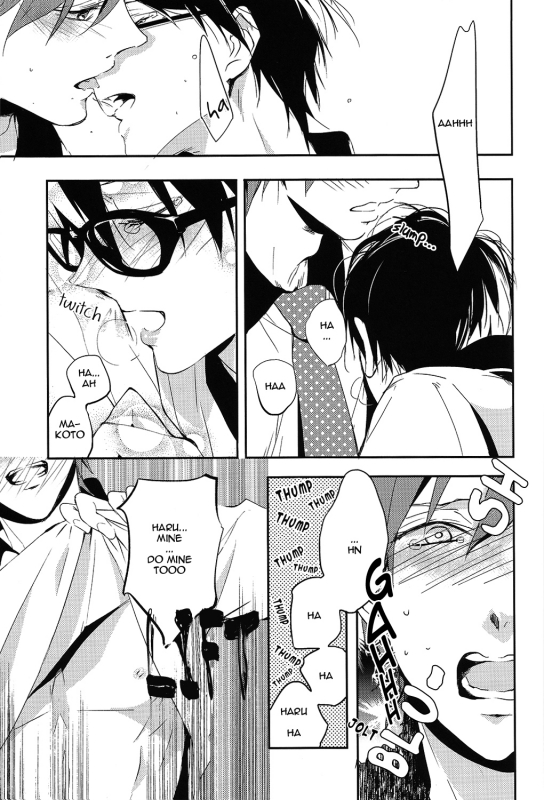 (Renai Jiyuugata! Osaka Taikai 2) [ABee (Hachi Fujiko)] Makoto no Megane wa Eroero Megane (Free!) [_09