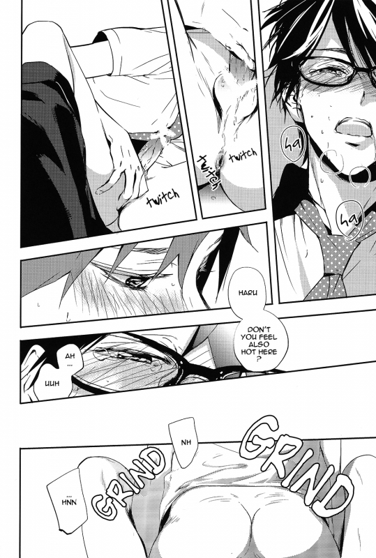 (Renai Jiyuugata! Osaka Taikai 2) [ABee (Hachi Fujiko)] Makoto no Megane wa Eroero Megane (Free!) [_12