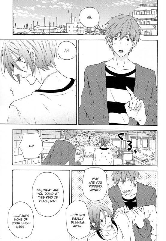 (Renai Jiyuugata! Osaka Taikai 2) [kiri (Fami)] Unmei Ja Nai Hito (Free!) [English] [yefione]_03