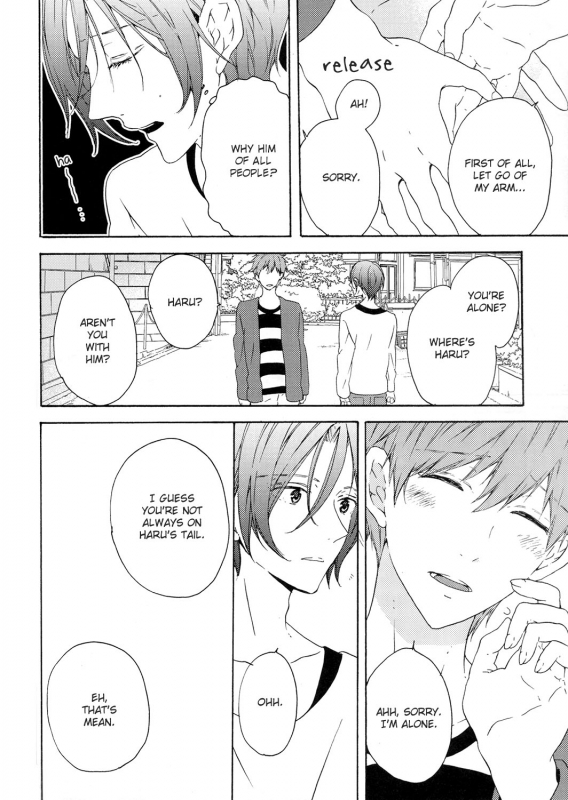 (Renai Jiyuugata! Osaka Taikai 2) [kiri (Fami)] Unmei Ja Nai Hito (Free!) [English] [yefione]_04