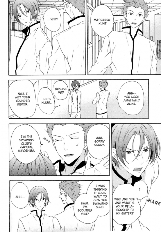 (Renai Jiyuugata! Osaka Taikai 2) [kiri (Fami)] Unmei Ja Nai Hito (Free!) [English] [yefione]_08