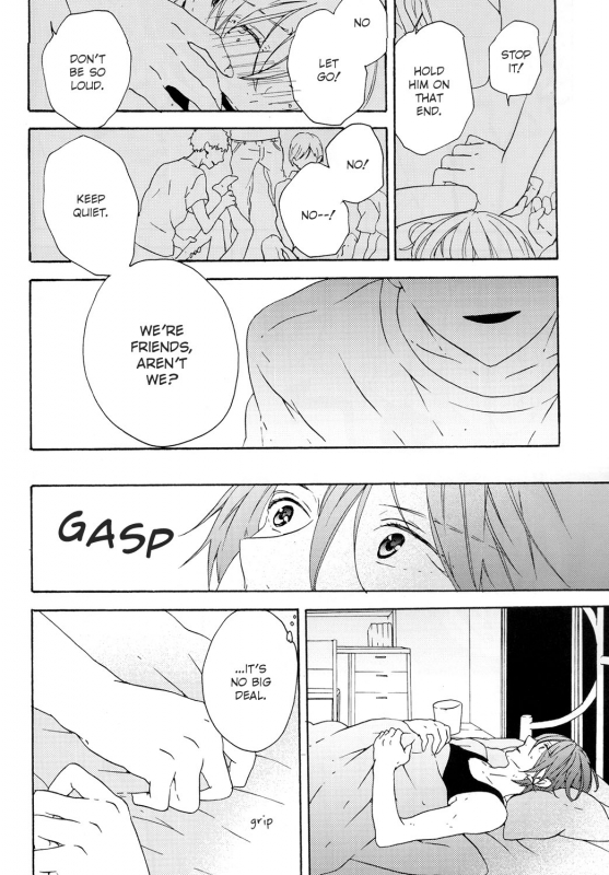 (Renai Jiyuugata! Osaka Taikai 2) [kiri (Fami)] Unmei Ja Nai Hito (Free!) [English] [yefione]_10