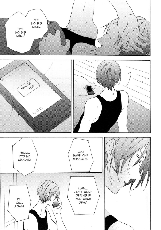 (Renai Jiyuugata! Osaka Taikai 2) [kiri (Fami)] Unmei Ja Nai Hito (Free!) [English] [yefione]_11