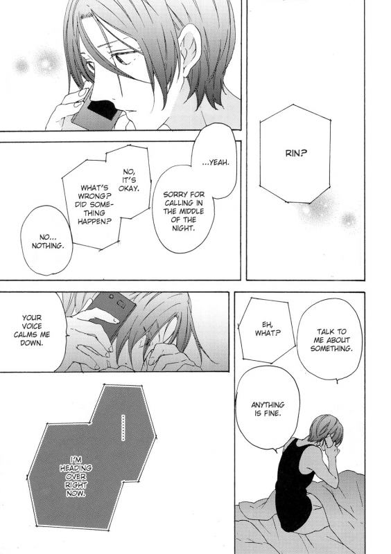 (Renai Jiyuugata! Osaka Taikai 2) [kiri (Fami)] Unmei Ja Nai Hito (Free!) [English] [yefione]_13