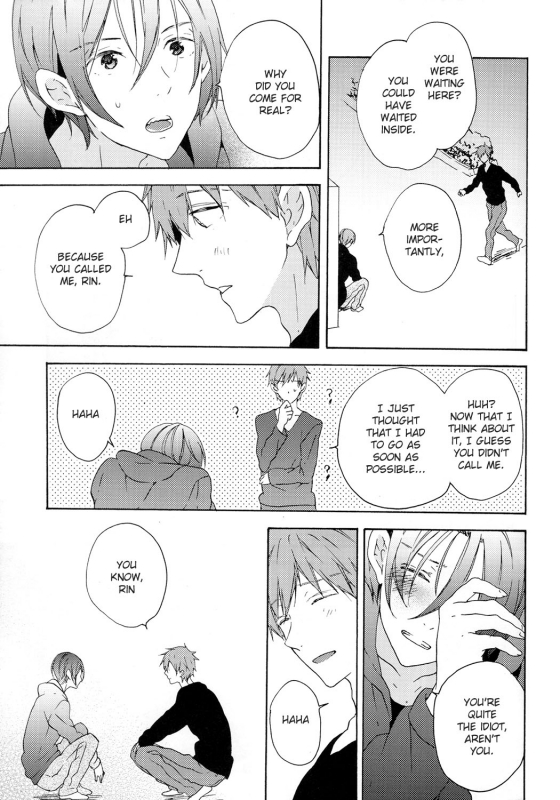 (Renai Jiyuugata! Osaka Taikai 2) [kiri (Fami)] Unmei Ja Nai Hito (Free!) [English] [yefione]_15