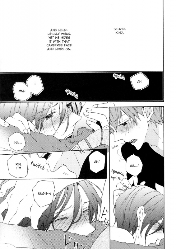 (Renai Jiyuugata! Osaka Taikai 2) [kiri (Fami)] Unmei Ja Nai Hito (Free!) [English] [yefione]_19