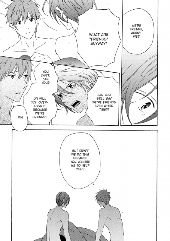 (Renai Jiyuugata! Osaka Taikai 2) [kiri (Fami)] Unmei Ja Nai Hito (Free!) [English] [yefione]_25