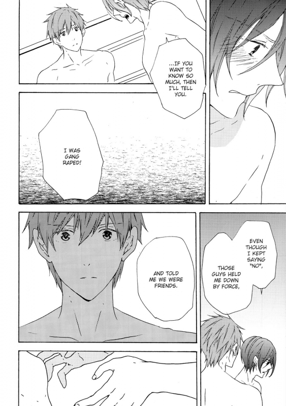 (Renai Jiyuugata! Osaka Taikai 2) [kiri (Fami)] Unmei Ja Nai Hito (Free!) [English] [yefione]_26