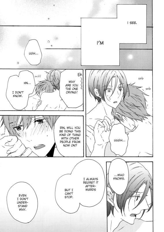 (Renai Jiyuugata! Osaka Taikai 2) [kiri (Fami)] Unmei Ja Nai Hito (Free!) [English] [yefione]_29