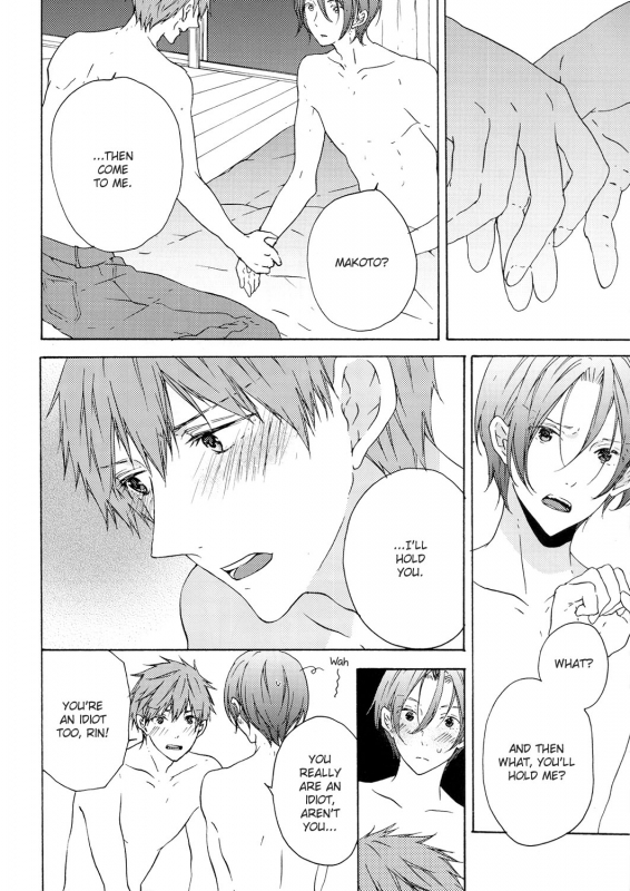 (Renai Jiyuugata! Osaka Taikai 2) [kiri (Fami)] Unmei Ja Nai Hito (Free!) [English] [yefione]_30