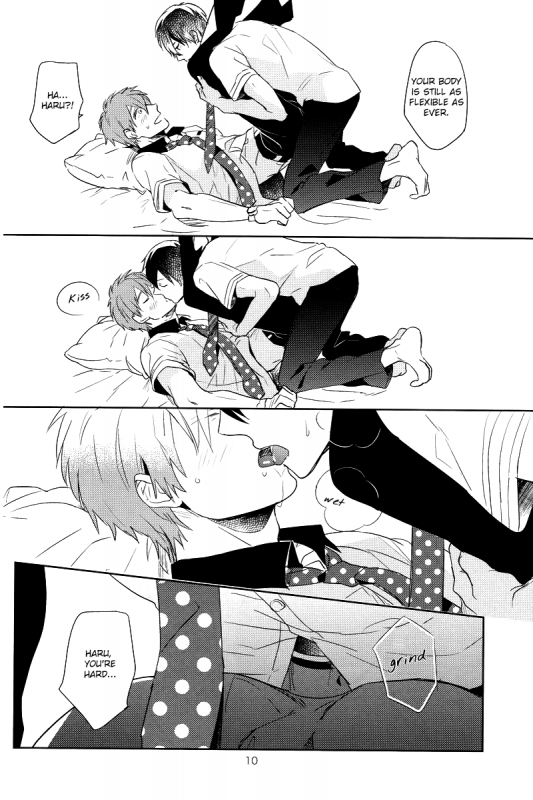 (Renai Jiyuugata! Osaka Taikai) [tocori (Tokori)] Back Eihou Kinshi Kuiki (Free!) [Englis_09