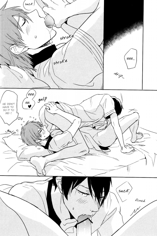 (Renai Jiyuugata! Osaka Taikai) [tocori (Tokori)] Back Eihou Kinshi Kuiki (Free!) [Englis_11