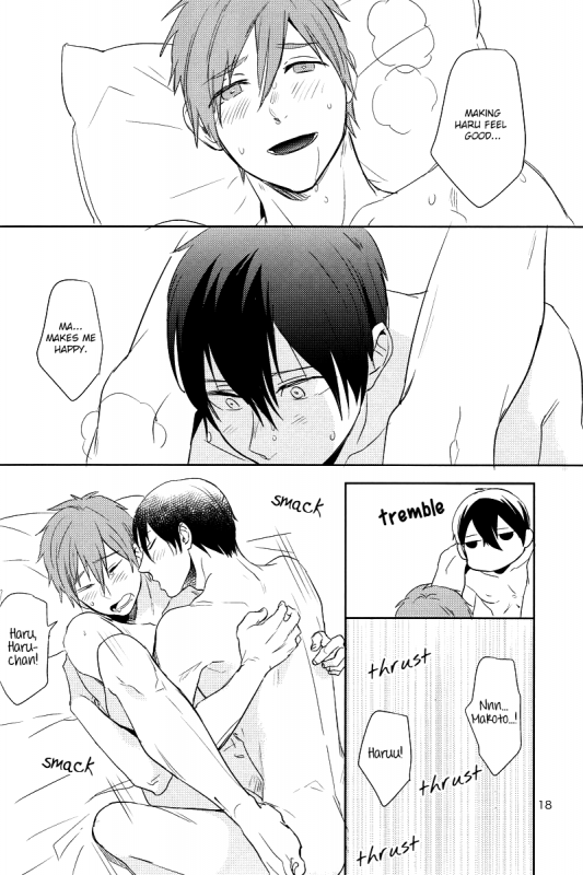 (Renai Jiyuugata! Osaka Taikai) [tocori (Tokori)] Back Eihou Kinshi Kuiki (Free!) [Englis_17