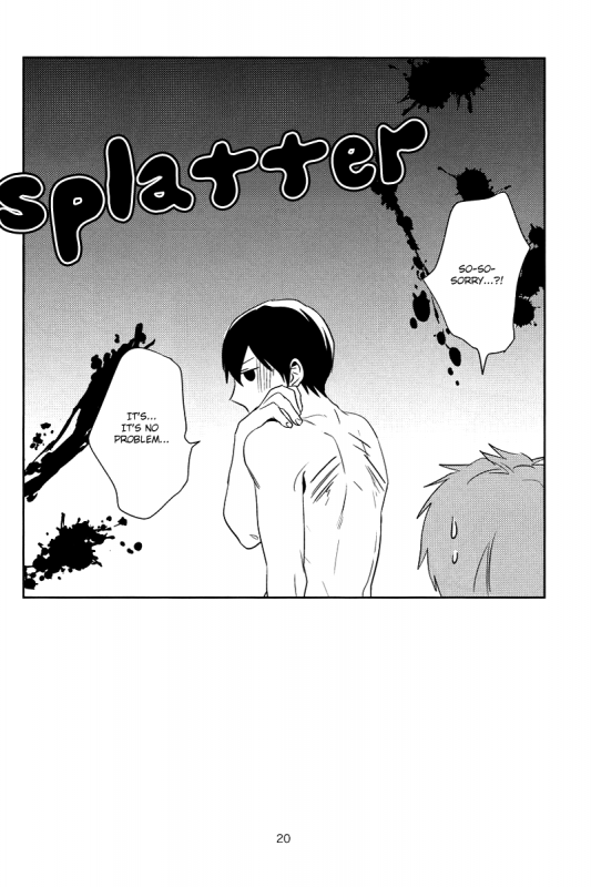 (Renai Jiyuugata! Osaka Taikai) [tocori (Tokori)] Back Eihou Kinshi Kuiki (Free!) [Englis_19