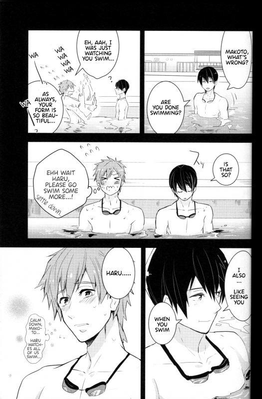 (Renai Jiyuugata! entry2) [Kokon no Kaze (raipanda)] Under Water Speaker (Free!) [English]_09