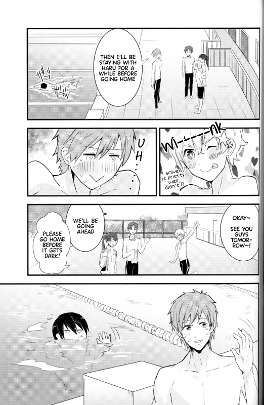 (Renai Jiyuugata! entry2) [Kokon no Kaze (raipanda)] Under Water Speaker (Free!) [English]_19