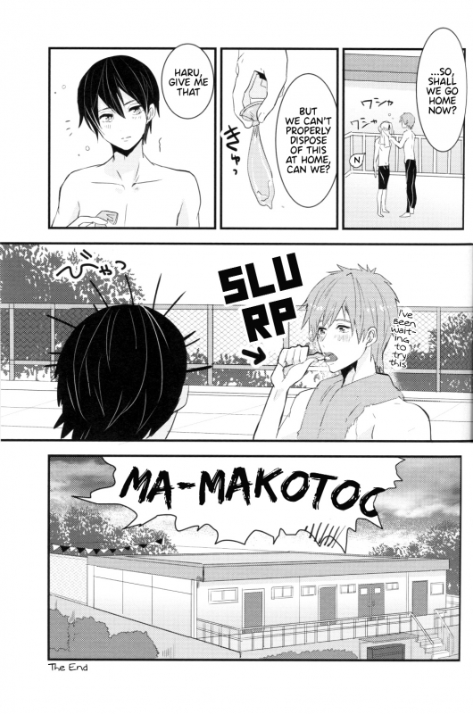 (Renai Jiyuugata! entry2) [Kokon no Kaze (raipanda)] Under Water Speaker (Free!) [English]_31