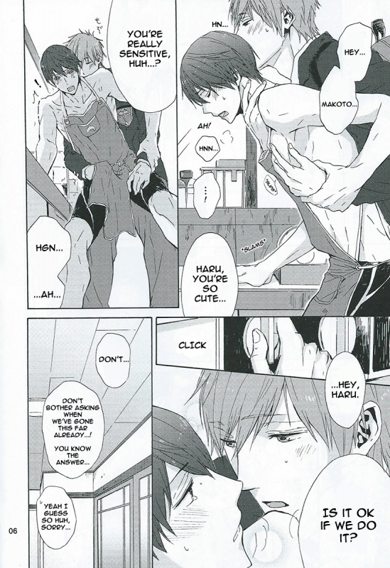 (Renai Jiyuugata! entry2) [Sneeeze (Kubu)] Itsumo no Asa. (Free!) [English] [Rapinii]_04