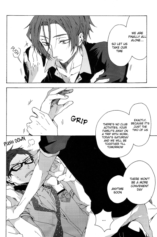 (Renai Jiyuugata! entry4) [iroiro (Mizore)] Warui Kuse (Free!) [English] [Holy Mackerel]_04