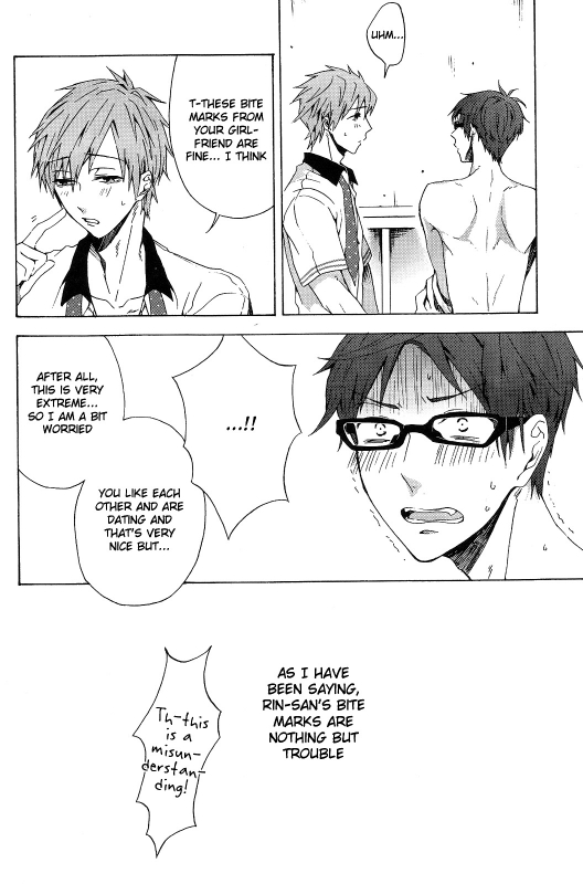 (Renai Jiyuugata! entry4) [iroiro (Mizore)] Warui Kuse (Free!) [English] [Holy Mackerel]_26