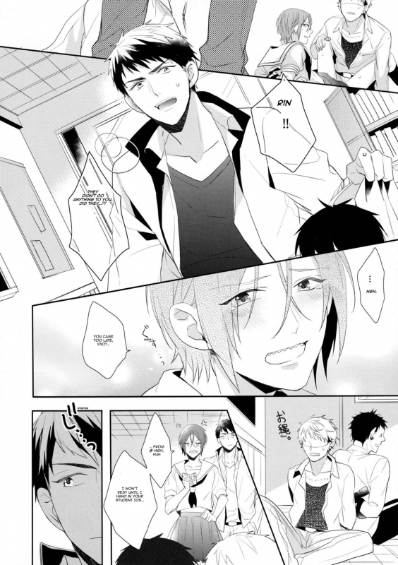 (Renai Jiyuugata! entry6) [Giselle, Honetukiniku (Rinkoyo, Sebone)] Heavy Rotation (Free!) _23