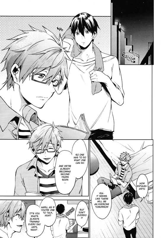 (Renai Jiyuugata!entry6) [American ☆ Rock (Kotarou)] DeNmA! (Free!) [English] [ebil_trio]_03