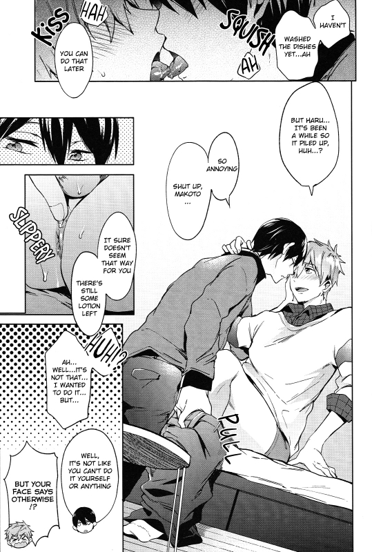 (Renai Jiyuugata!entry6) [American ☆ Rock (Kotarou)] DeNmA! (Free!) [English] [ebil_trio]_21