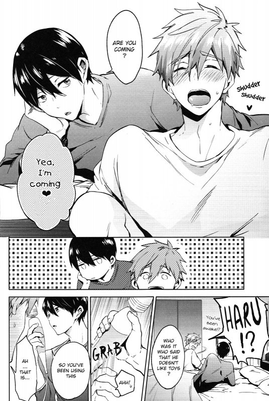 (Renai Jiyuugata!entry6) [American ☆ Rock (Kotarou)] DeNmA! (Free!) [English] [ebil_trio]_26