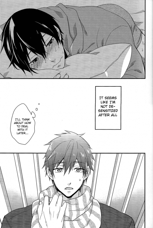 (Renai Survival) [Shuukyuu Itsukasei (Touya Tsuduru)] good for nothing (Free!) [English] [ichigo-day]_10