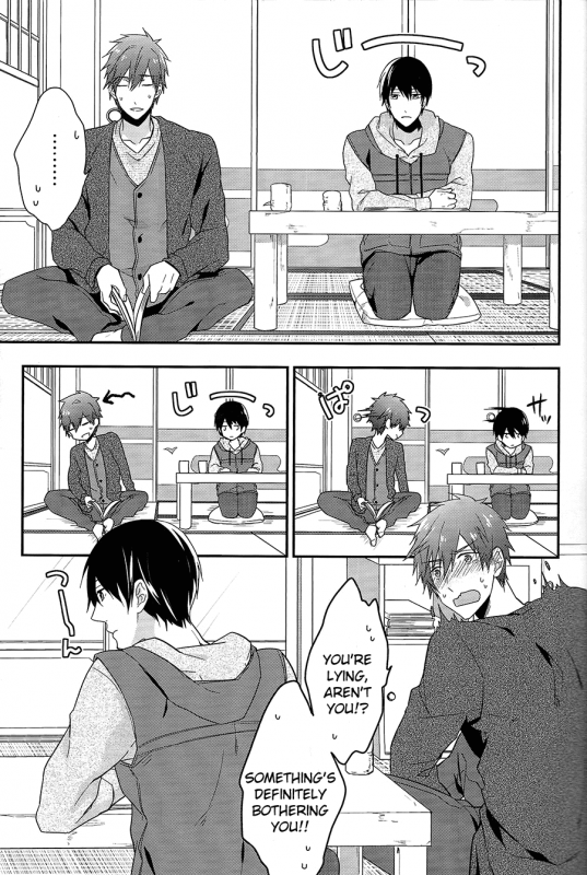 (Renai Survival) [Shuukyuu Itsukasei (Touya Tsuduru)] good for nothing (Free!) [English] [ichigo-day]_12