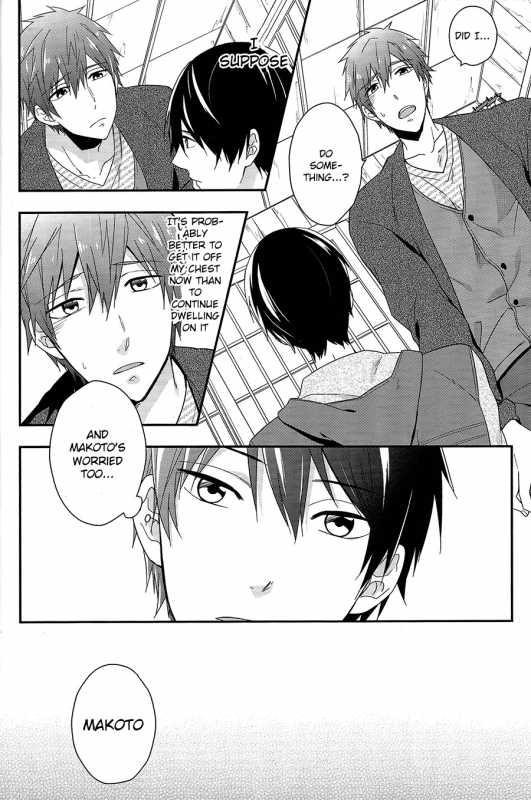 (Renai Survival) [Shuukyuu Itsukasei (Touya Tsuduru)] good for nothing (Free!) [English] [ichigo-day]_13