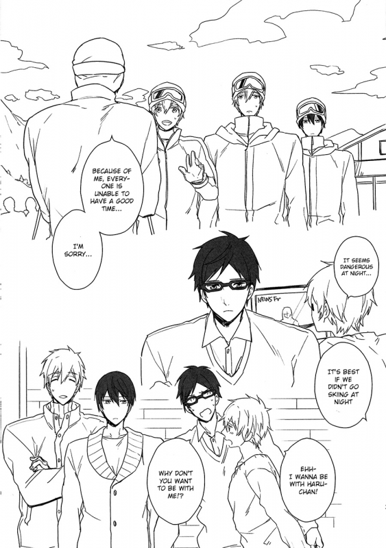 (Renai Survival) [Shuukyuu Itsukasei (Touya Tsuduru)] good for nothing (Free!) [English] [ichigo-day]_33